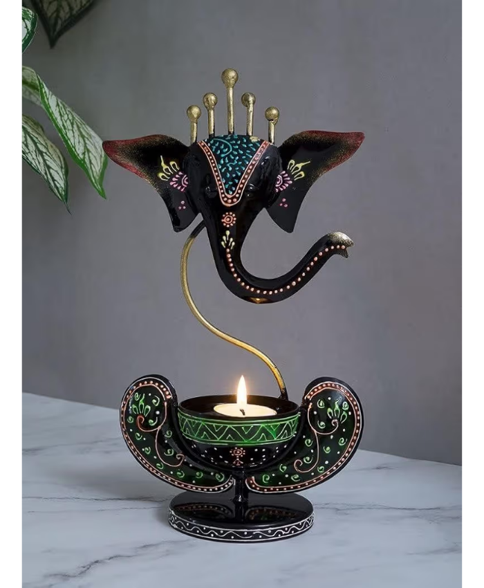 Ganesha Tealight Candle Holder
